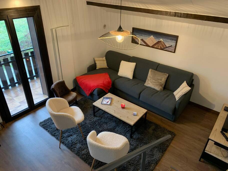 Duplex 3 Chambres Vue Mont-Blanc Domancy Zewnętrze zdjęcie