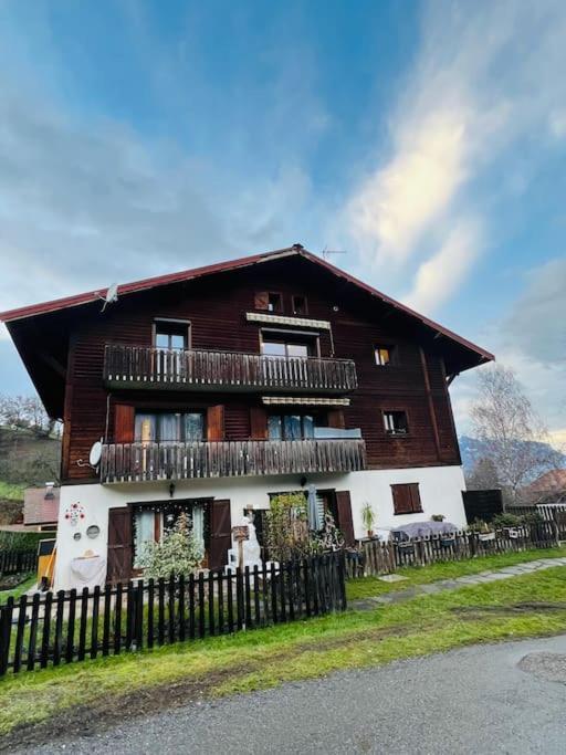 Duplex 3 Chambres Vue Mont-Blanc Domancy Zewnętrze zdjęcie
